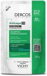 shampoo vichy dercos anticaspa ds cabelos normais a oleosos