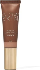 primer facial iluminador escuro nádia tambaco glow skin medium 
