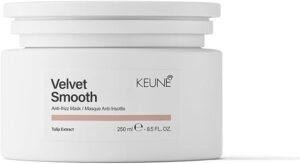máscara antifrizz keune velvet smooth