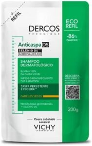 shampoo vichy dercos anticaspa ds cabelos secos