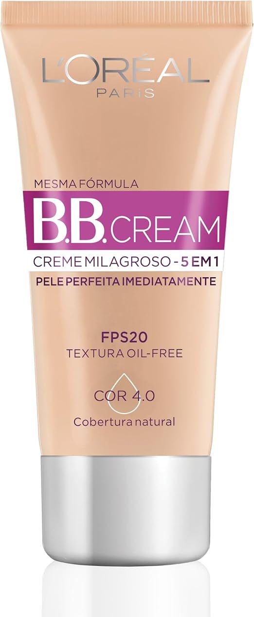 base bb cream dermo expertise fps 20 cor média