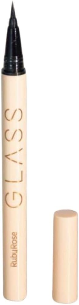 Caneta Delineadora Ruby Rose Glass HB524 Preta 1,2ml