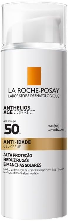 protetor solar facial la roche-posay anthelios age correct fps 50