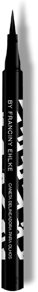 Caneta Delineadora Fran by Franciny Ehlke Pullpen Preta 1,2ml