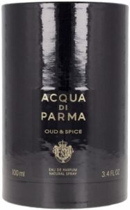 perfume acqua di parma signatures of the sun oud & spice eau de parfum masculino 100ml