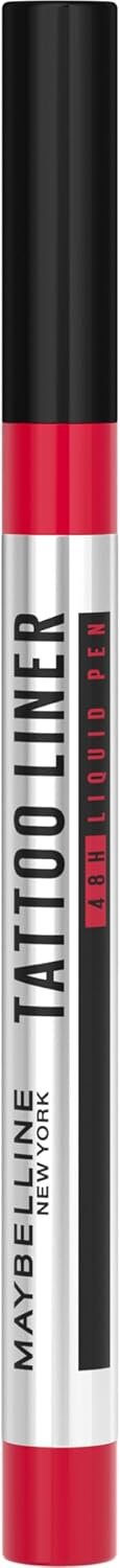 Caneta Delineadora Maybelline NY Tattoo Liner Preta 1g