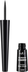 Delineador Líquido para Olhos Vult Preto 2,5ml