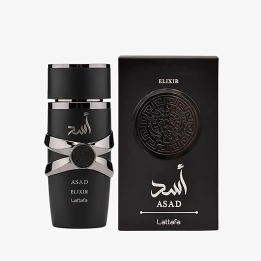 perfume asad elixir concentree lattafa masculino eau de parfum 100ml 
