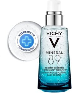 sérum hidratante fortalecedor facial vichy minéral 89 com ácido hialurônico