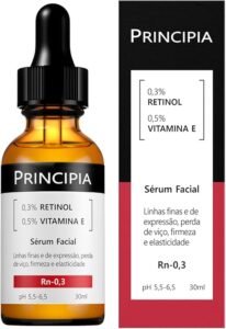 sérum facial principia retinol 0,3% + vitamina e rn-0,3 30ml