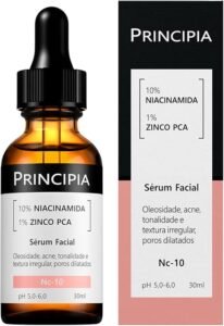 sérum facial antioleosidade principia nc-10 niacinamida 10% + zinco pca 30ml