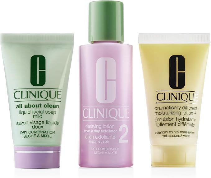 Kit de Skincare 3 Passos Skin Type 2 Pele Seca a Mista