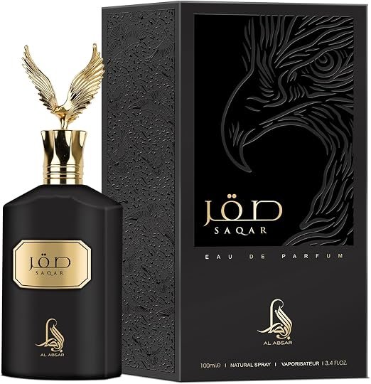 perfume árabe al absar saqar unissex eau de parfum 100ml