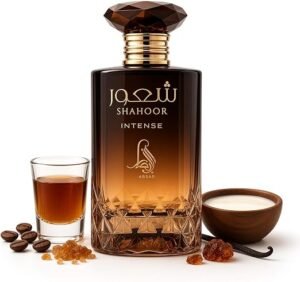 perfume árabe al absar shahoor intense unissex eau de parfum 100ml